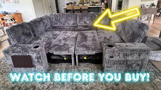 Vipbear Sleeper Sectional Review: Pull Out Bed Sofa Test
