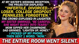My Parents Called Me The Family Disgrace At My Sister's Wedding — Then One Text Changed Everything