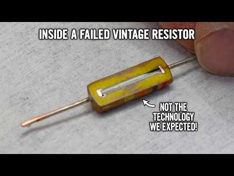 We slice a resistor open to find out why it failed