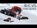 Rc snowcat vs full scale snowcat