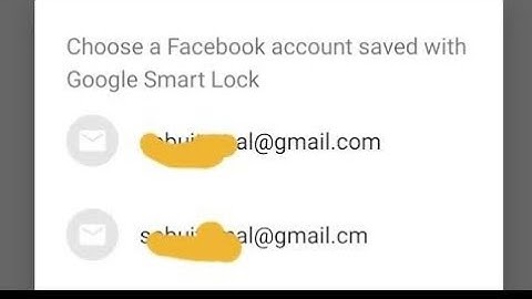 how to remove google smart lock facebook lite