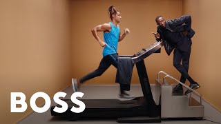 Khaby Lame in BOSS Performance Green Active | BOSS