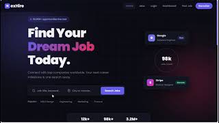 Job Portal Prototype ( Demo Video )