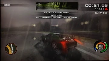 NFS: The Run (Wii) - Challenges - Expert - Gary Indiana Highway (Speed Run) | Porsche 918 RSR
