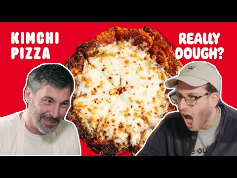 Kimchi Pizza: Is It Still a Pizza If You Eat It With Chopsticks? || Really Dough?