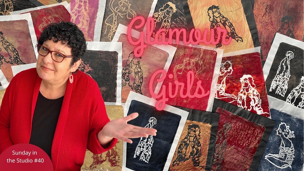 Add Instant Glamour To Your Mixed Media Art Using These YouTube