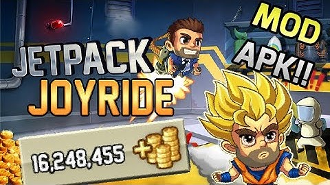 JETPACK JOYRIDE MOD APK!! (UNLIMITED MONEY!!)