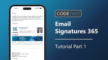 CodeTwo signatures tutorial part 1: Create a CodeTwo account & register a tenant