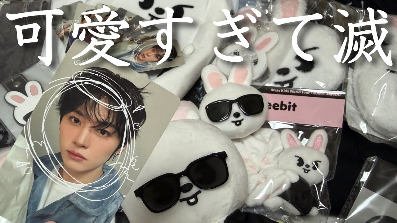 Stray Kids] I went to the RUN IT JAPAN POPUP STORE, so I'm showing