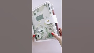 Clear Planner Folio Setup | Erin Condren LifePlanner + Accessories #shorts