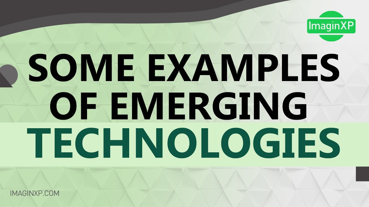 Some Examples of Emerging Technologies | UXJ Demo Sessions | 