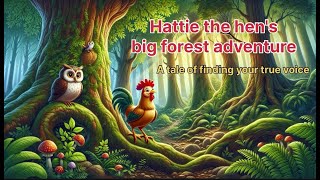 Hattie the hen's big forest adventure A Tale of Finding your true voice | English Bedtime Story