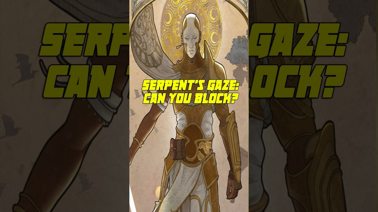 So I played Serpent's Gaze. Fun game. My advice: learn how to block. 🤣 #Gaming #SerpentsGaze