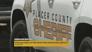 Man injured after shooting involving deputy in Auburn