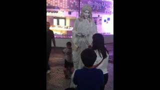 A Statue That All Of A Sudden Moved