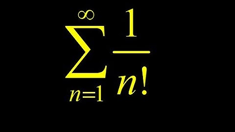 Series convergence of 1/n! direct comparison -- difficult proof!  Direct comparison sum(1/n!) proof.