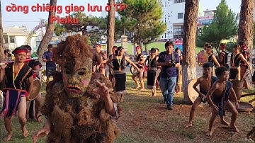 cồng chiêng rất đáng được trải nghiệm..đến từ huyện Chư Păh giao lưu ở TP Pleiku