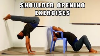 Shoulder Opening Exercisesupper Back Opening Exercisesshoulder Flexibility Training -- Yoga Saathi