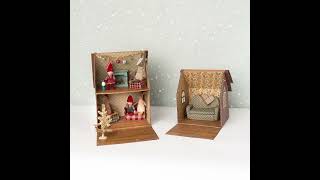 Welcome Gingerbread Village, Maileg Deer Family #maileggingerbread #mailegdeerfamily