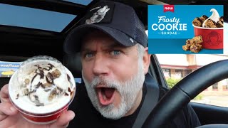 TRYING WENDY'S FROSY COOKIE SUNDAE!