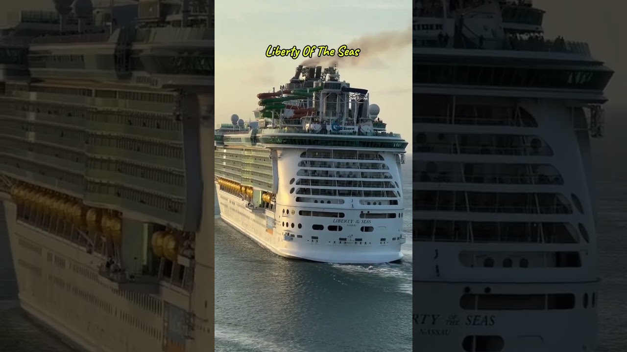 Liberty Of The Seas #cruiseship #oceanliner #travel #cruise #libertyoftheseas #royalcaribbean