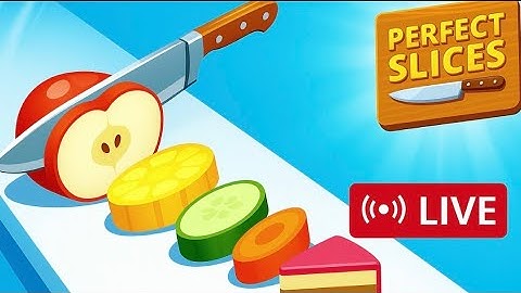 🍴 Perfect Slices Gameplay | Epic Cutting Challenge 🔪 #shorts #live (Part 1)
