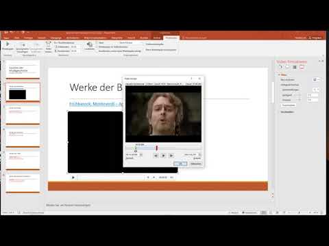 Videos in Powerpoint einbetten