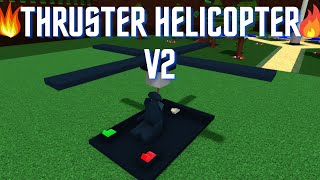 Thruster Helicopter V2 Mobile Friendly Roblox Tutorial Build A Boat For Treasure