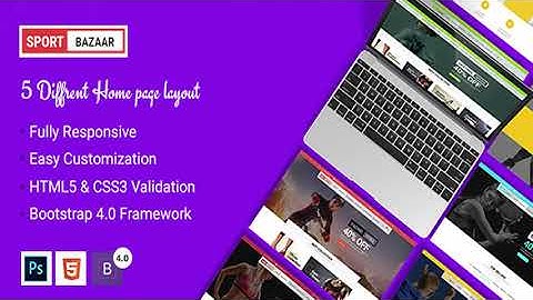 Sports Bazaar - Sports Ecommerce HTML Template | Themeforest Website Templates and Themes