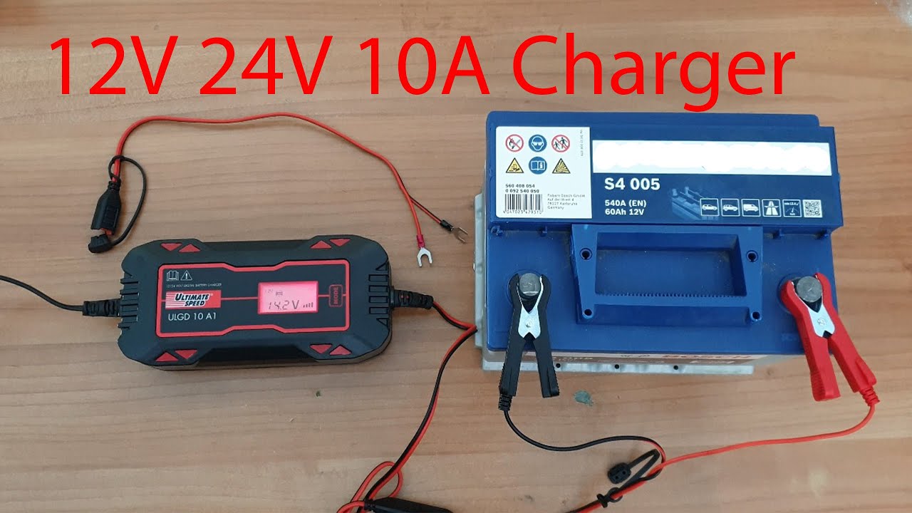 Ultimate Speed Car Battery Charger ULGD 10 A1 TESTING - YouTube
