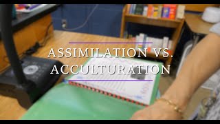 Assimilation vs Acculturation