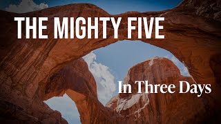 the mighty five in three days | honeymoon road trip