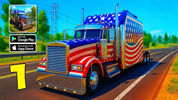 Truck Simulator Drive USA EVO - Gameplay Walkthrough Part 1 - Android Gameplay! (iOS, Android)