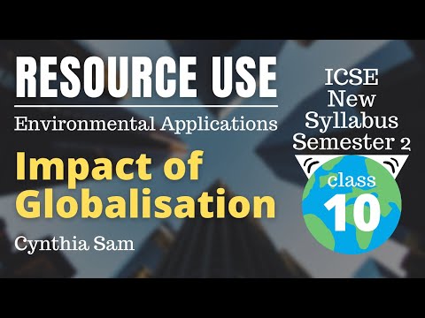 Impact of Globalisation | Developing Countries | Environmental Applications Class 10 | Cynthia Sam