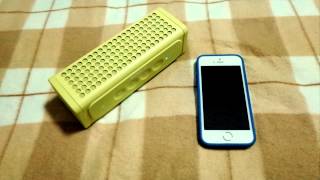 Yamaha NX-P100 Portable Bluetooth Speaker (Black) YAMAHA NX-P100 WITH IPHONE 5S