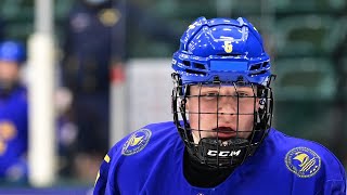 Mattias Hävelid 2 goals vs Finland IIHF U18 2022