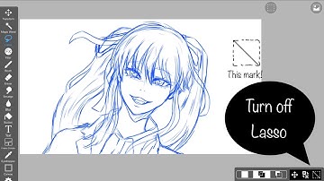 4  Tips of How to Use Transform and Lasso Tool in ibisPaint X