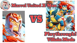 Playthrough of Marvel United X-Men with Villain Mode - Love 2 Hate