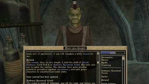 Lets Interactively Play Morrowind Part 32: Main Questing and Failing at Conjuration (part 1 of 4)