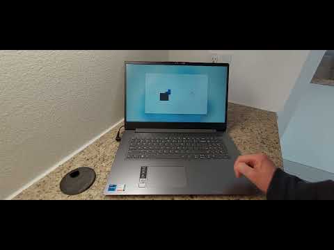 Lenovo Ideapad 3 17.3" laptop 17ITL6 Unboxing (part number 82H900E2US)