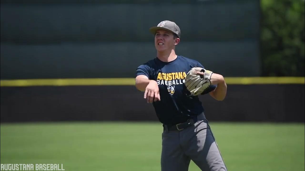 Augustana baseball practice day 2023 college world series youtube