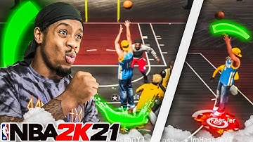 I USED A STRETCH PLAYMAKER in NBA 2K21 for the FIRST TIME and THIS HAPPEND...BEST JUMSPHOT + BUILD