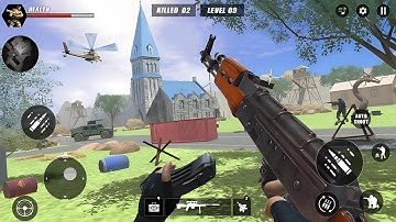 FPS Commando Encounter Strike Games - FPS Commando Shooter _ Android Gameplay #2