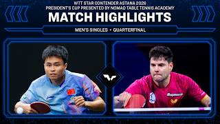 Zhou Qihao C. Dimitrij Ovtcharov Quarts De Finale Simple Messieurs 2026