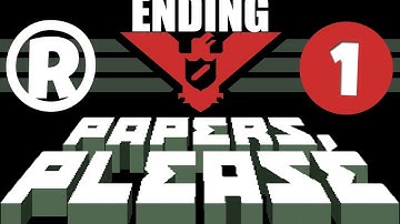 Papers, Please - Ending #1 - Bankruptcy