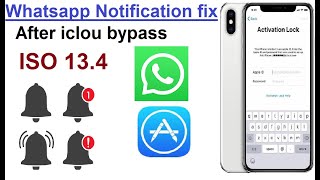 WHATSAPP NOTIFICATIONS FIX FOR ICLOUD BYPASS FREE (100% WORKS IN BACKGROUND)