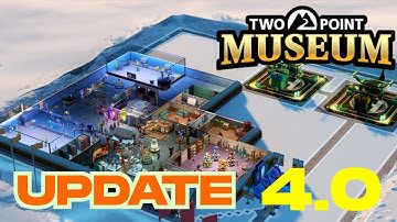 Exploring the Chilly New Pointy Mountains in Two Point Museum 4.0!