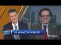 Economist Arthur Laffer and Facebook co-founder Chris Hughes debate the 'wealth tax'
