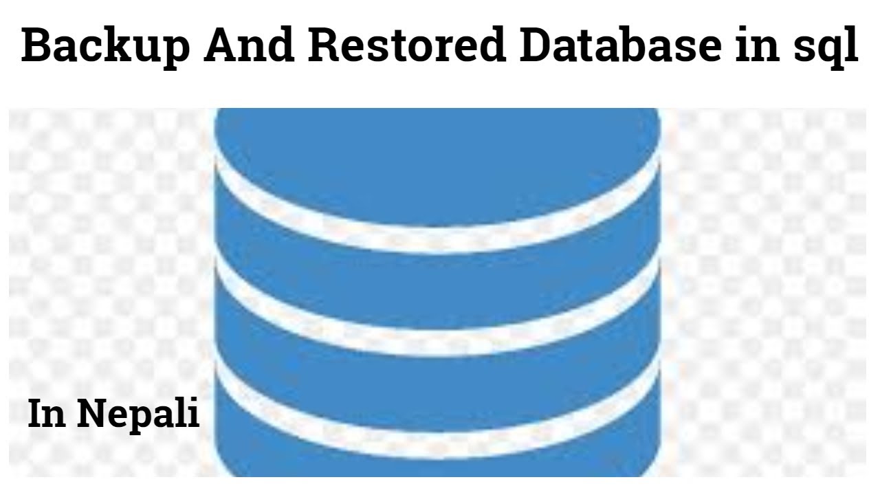 backup and restored database in sql server | database backup | Database ...