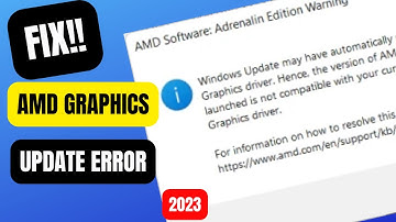 (2023 LATEST) - FIX "Windows Update Replaced Your AMD Graphics Driver"